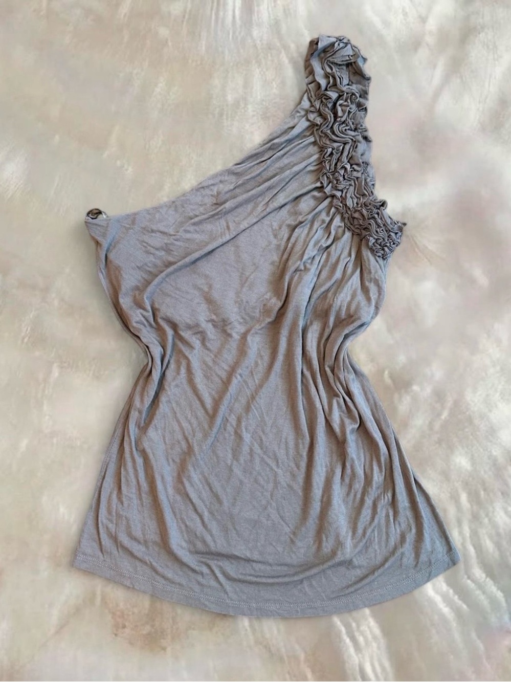 Y2K Mossimo One Shoulder Tank Top